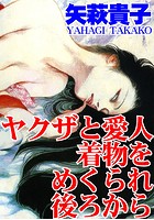 ヤクザと愛人着物をめくられ後ろからの表紙