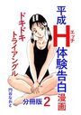 平成H体験告白漫画 ドキドキトライアングル 分冊版2のイメージ画像